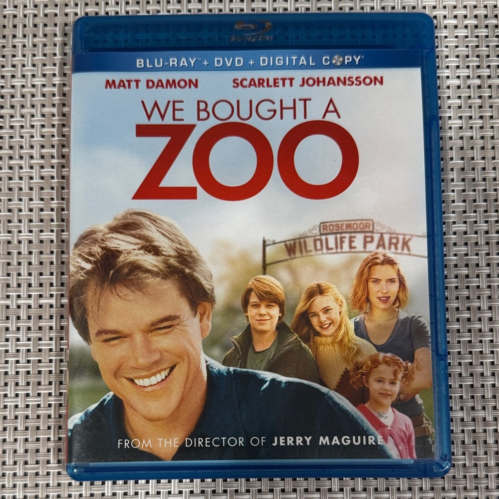 We Bought a Zoo Blu-ray , DVD and Digital Copy